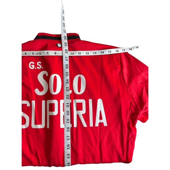 Santini Womens XL Thermal Long Sleeve Jersey Cycling Solo Superia Full Zip Italy - Picture 13 of 14